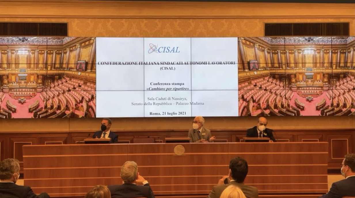 Copertina di: Riformare pensioni e fisco per ripartire davvero, al Senato le proposte della Cisal